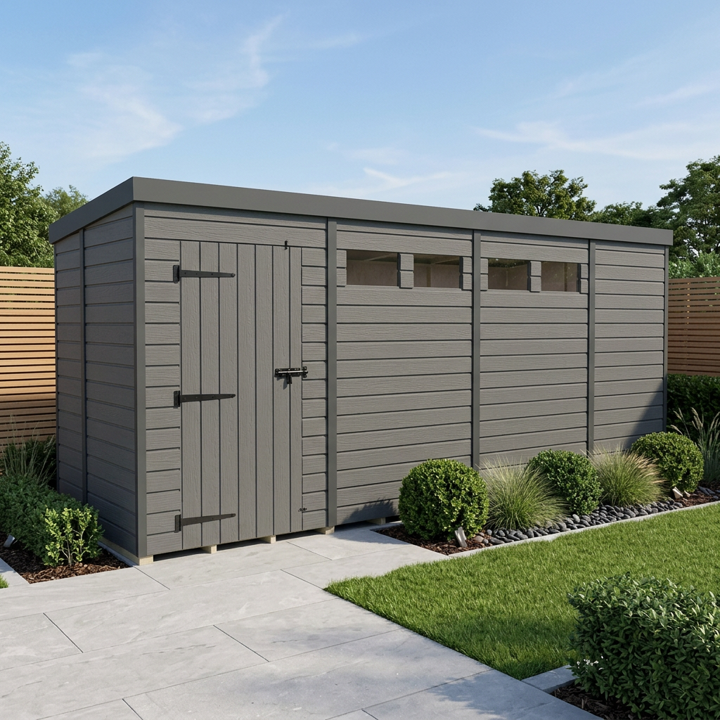 15 x 5 garden shed