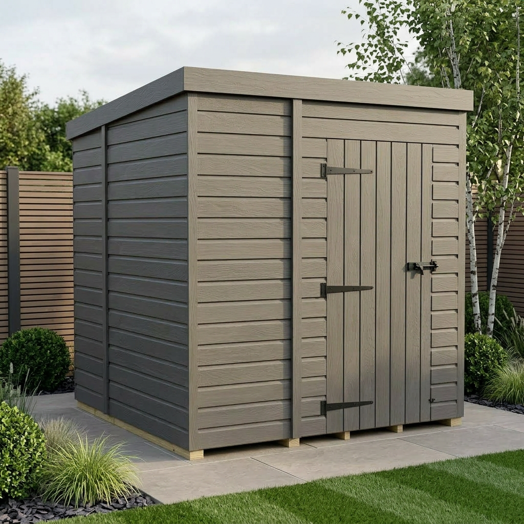 7 x 7 garden shed