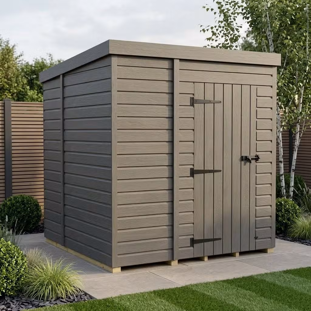 7 x 7 garden shed