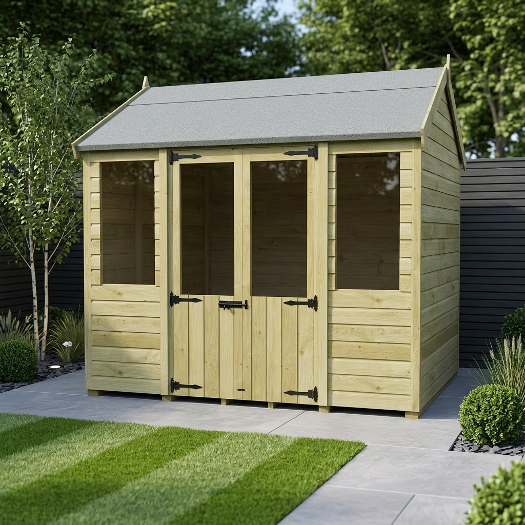 8 x 8 Apex Summer House