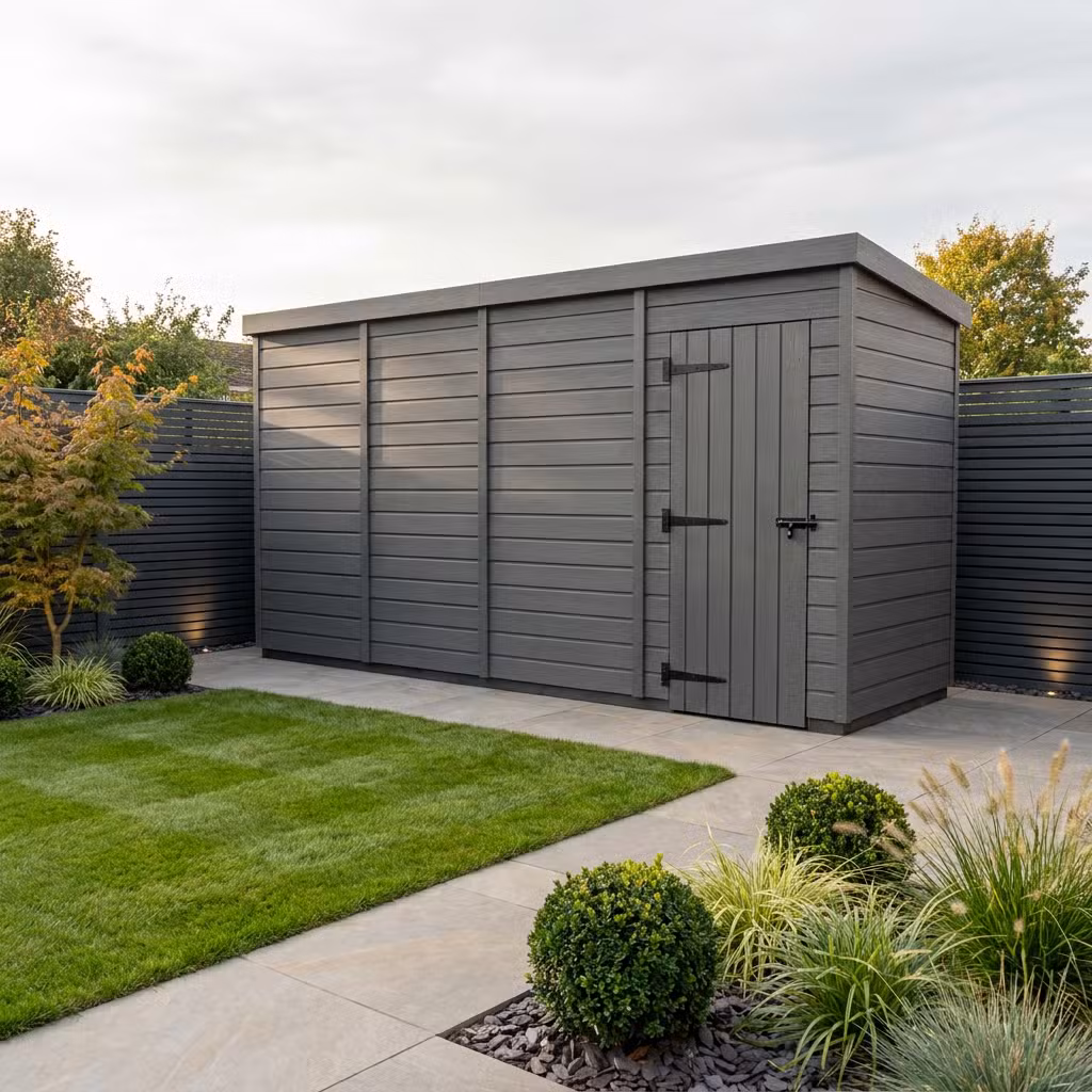 17 x 4 garden shed