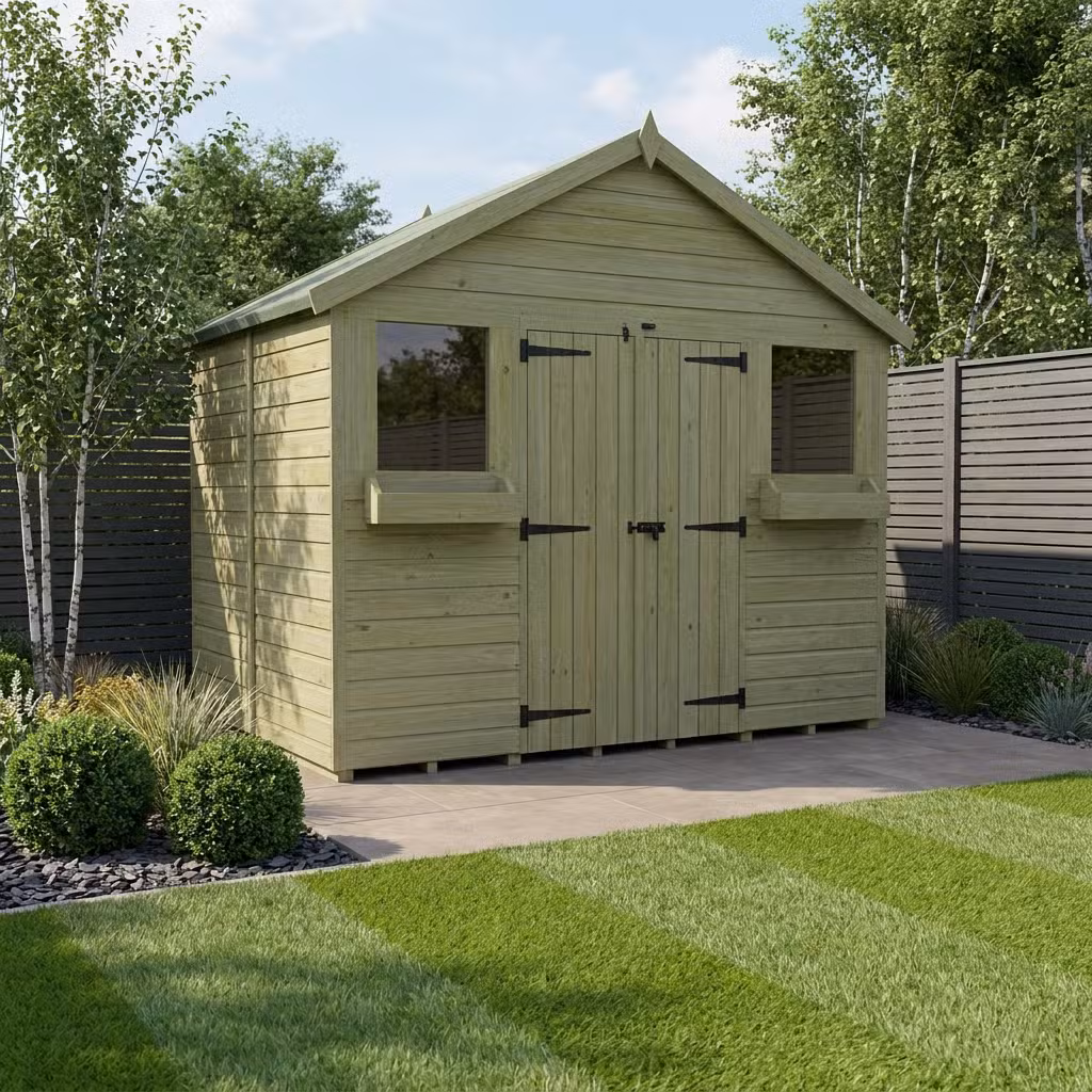 12 x 7 Apex Summer Shed