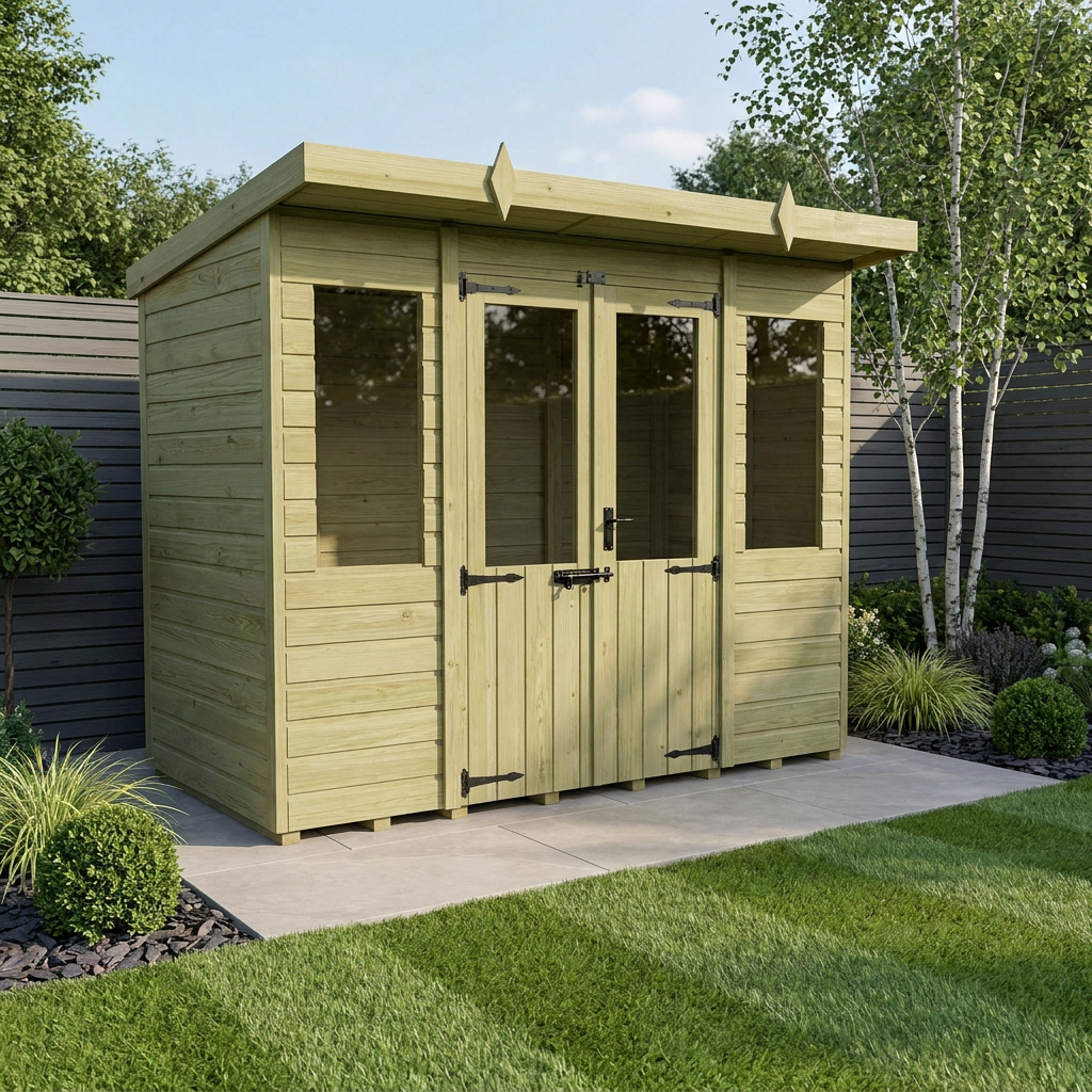 8 x 4 Pent Summer House