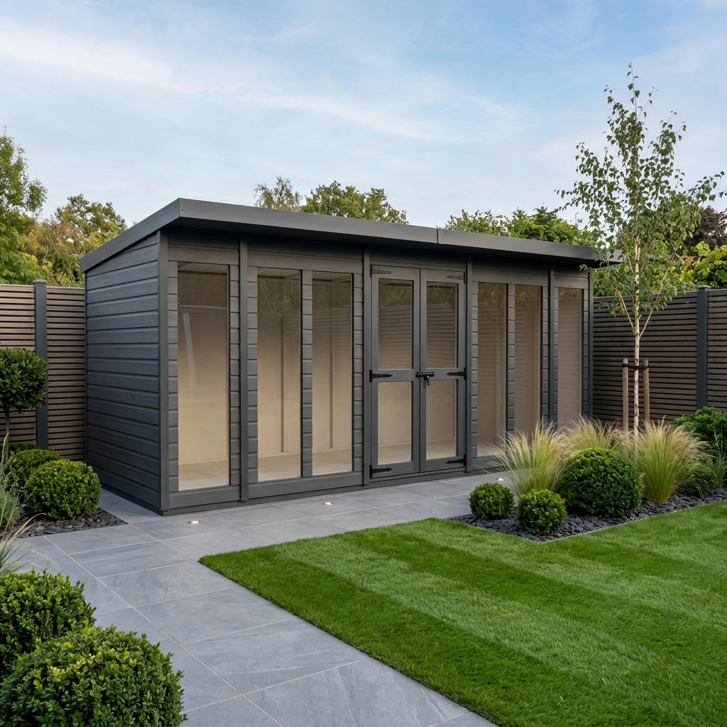 16 x 4 garden shed
