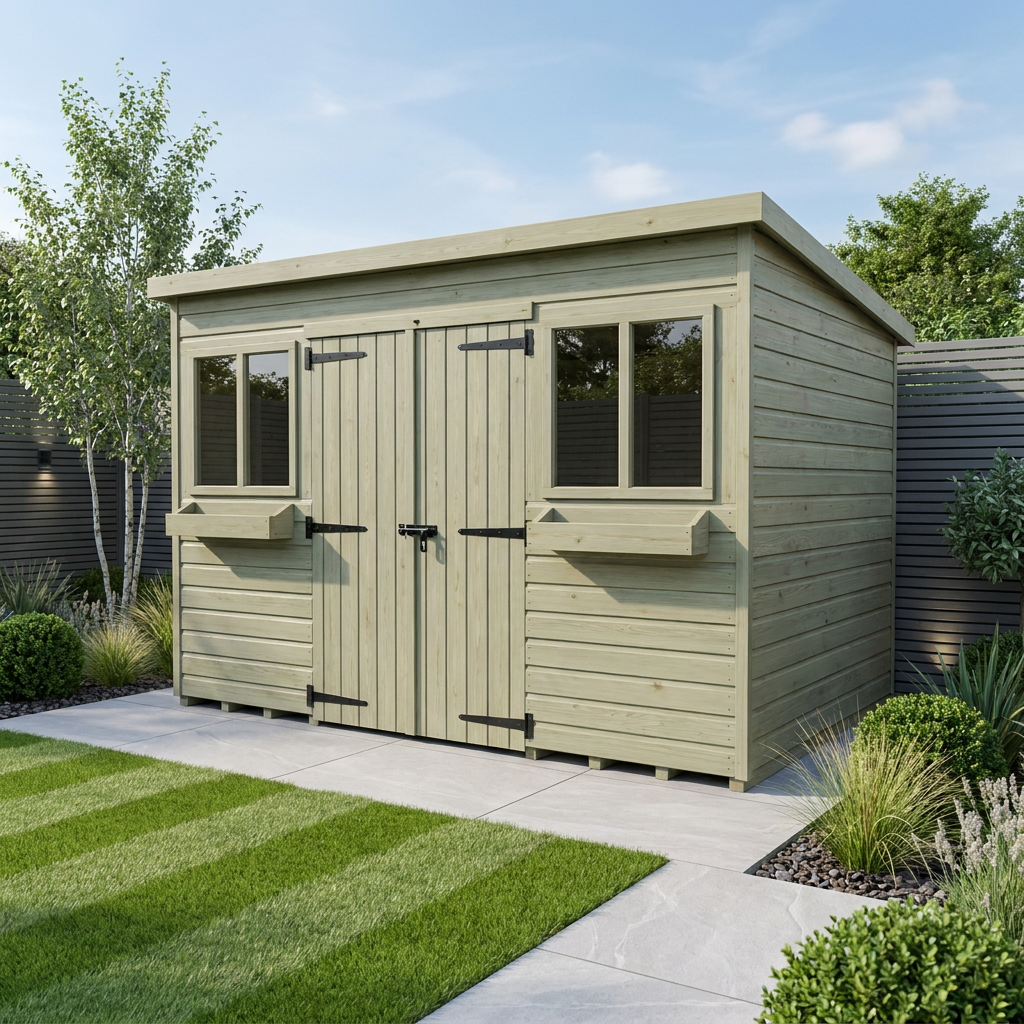 12 x 5 Apex Summer Shed