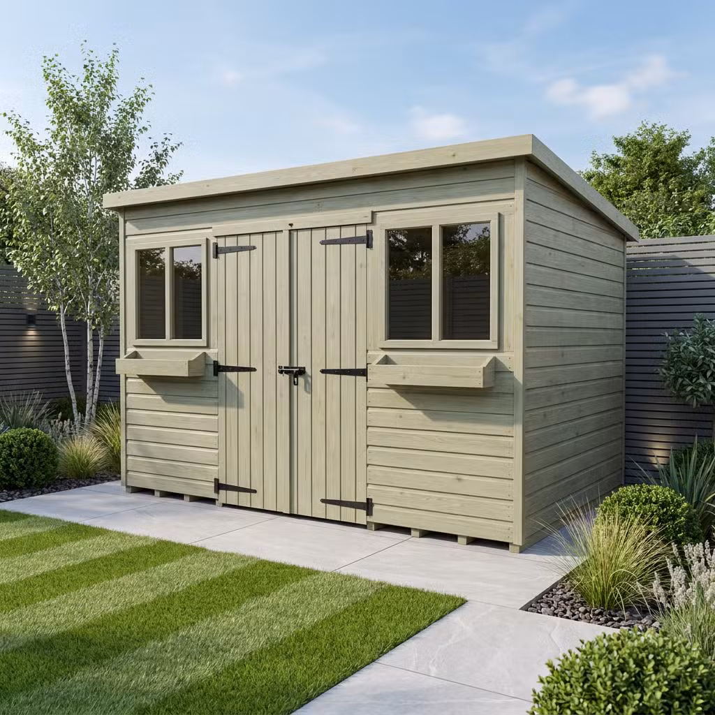 12 x 5 Apex Summer Shed
