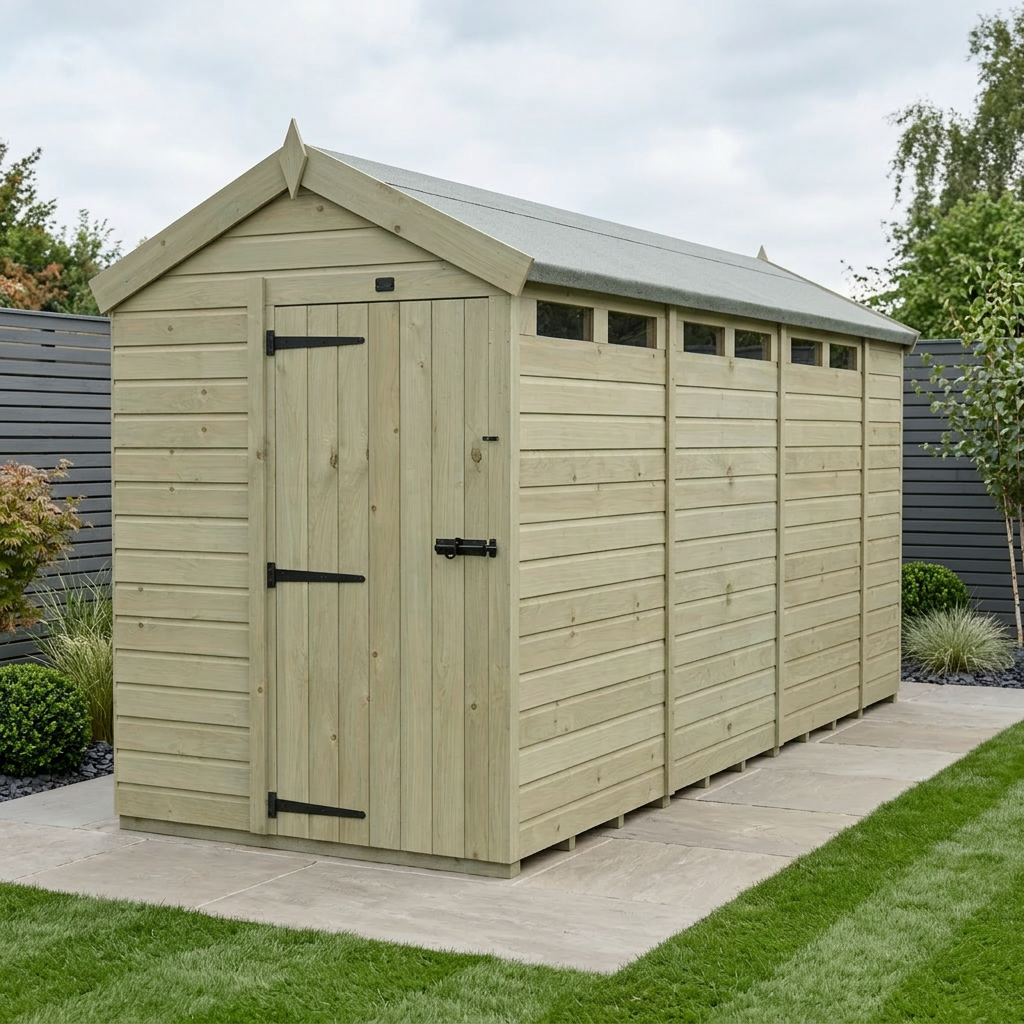 5 x 14 Apex Security Shed