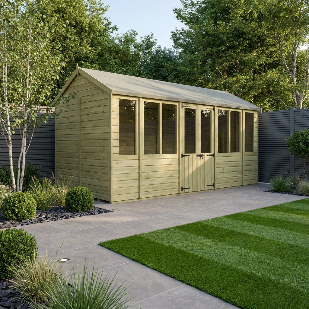 18 x 6 Apex Summer House