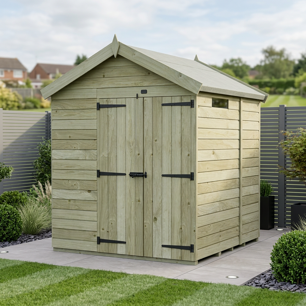 5 x 7 Apex Security Shed