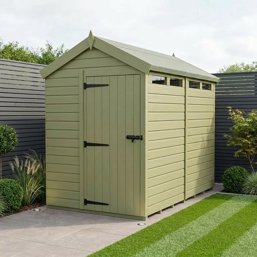 8 x 5 Apex Security Shed