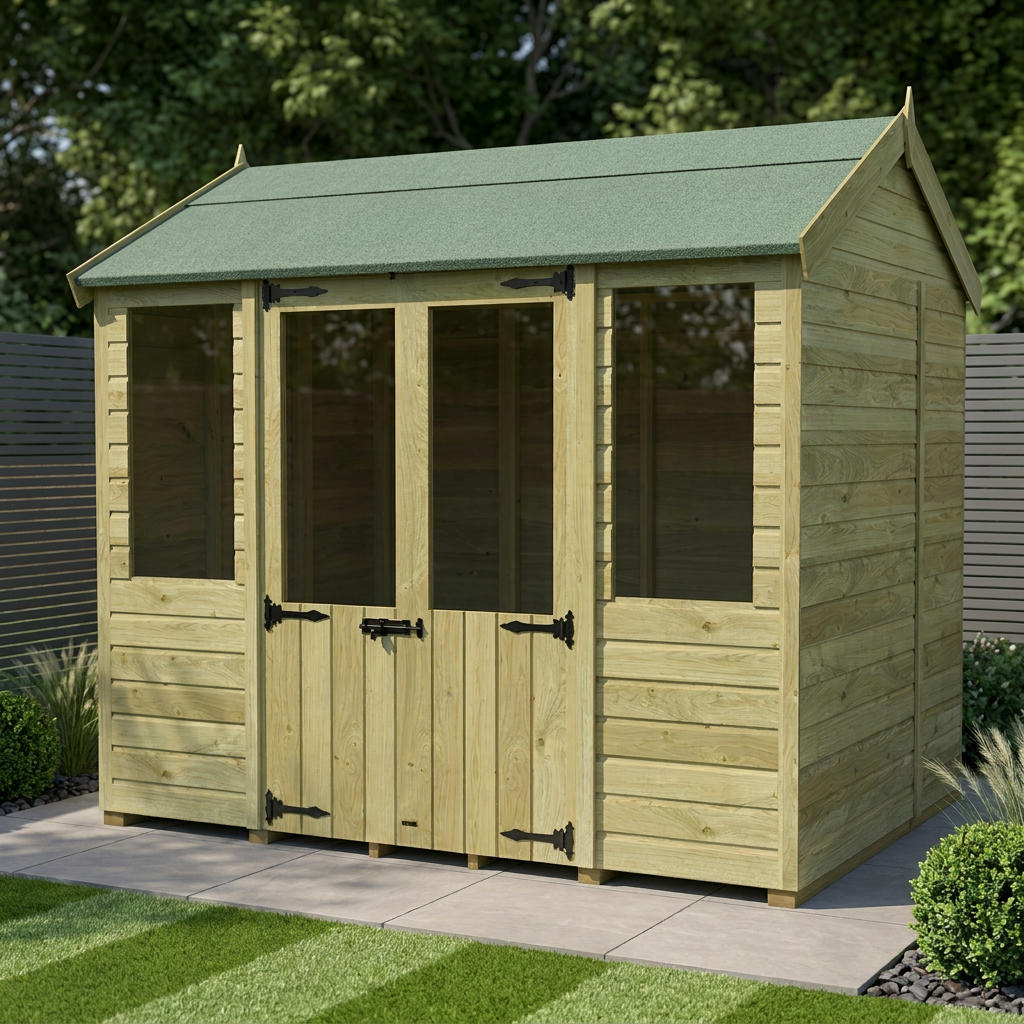 8 x 6 Apex Summer House