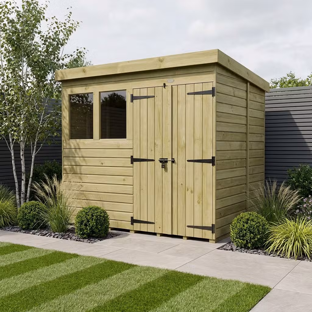 Pent sheds