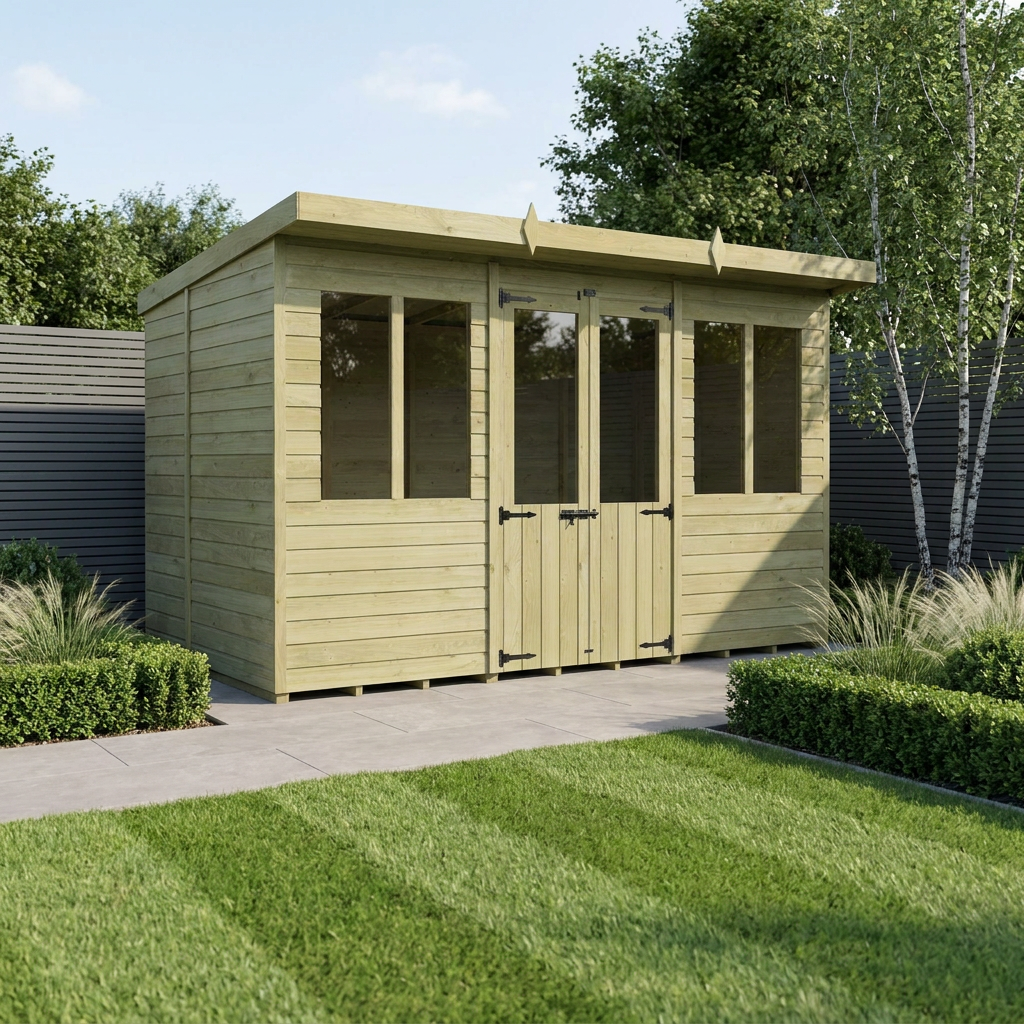 12 x 7 Pent Summer House