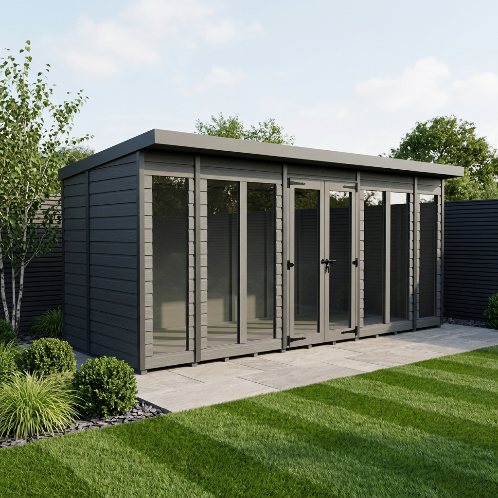 16 x 5 garden shed