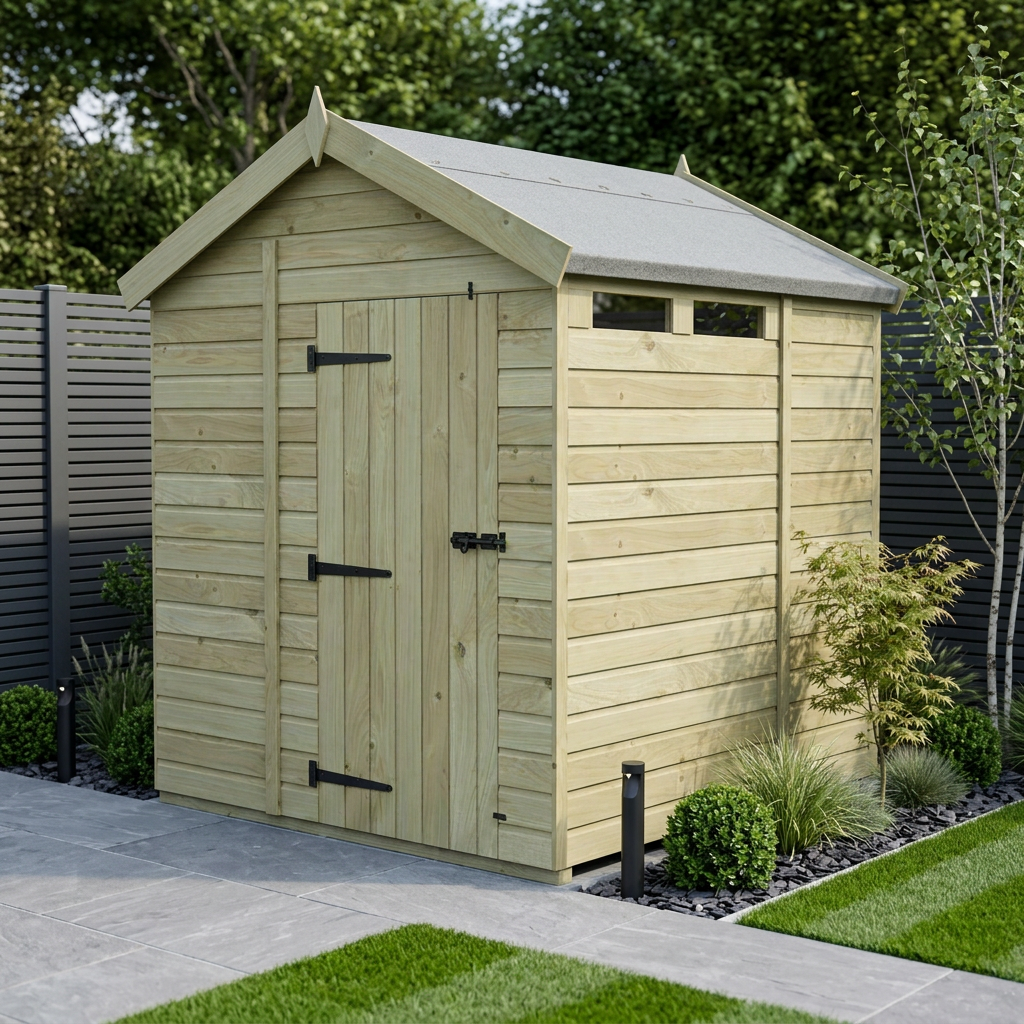 7 x 6 Apex Security Shed