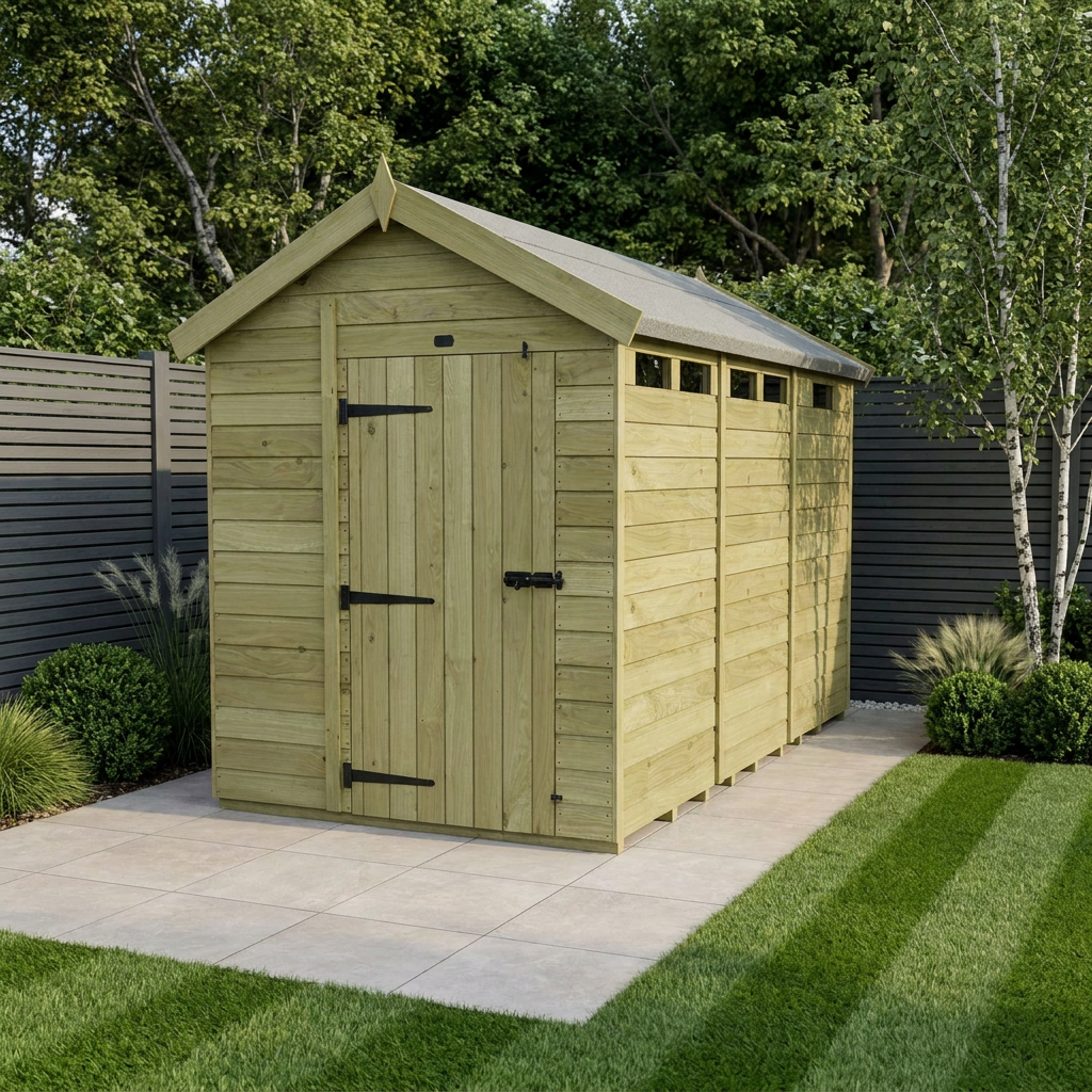 7 x 13 Apex Security Shed
