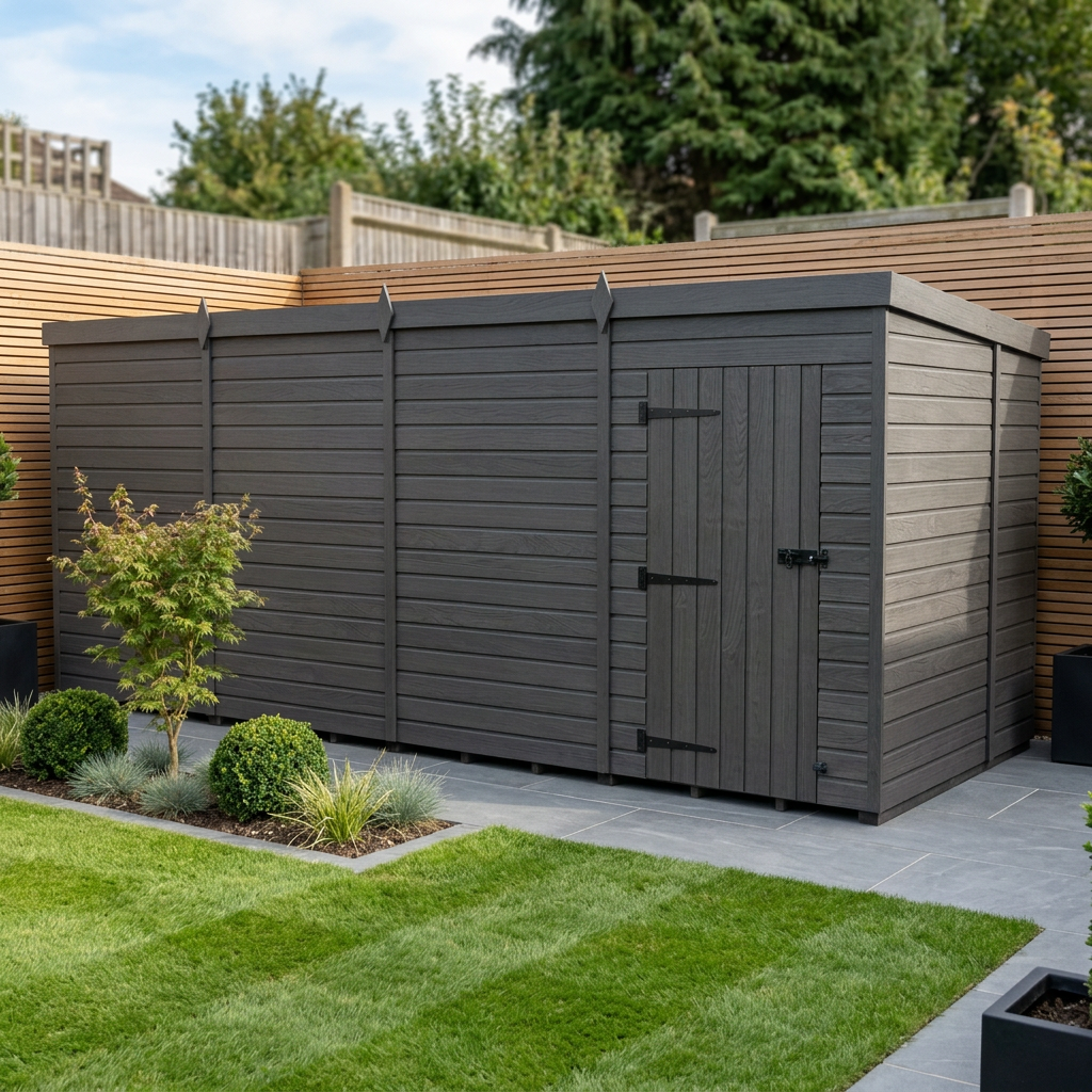 16 x 7 garden shed