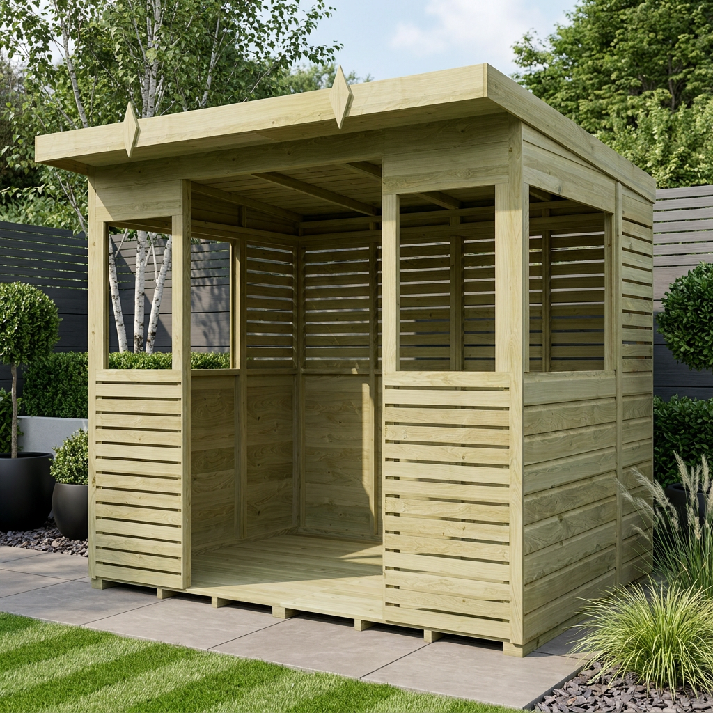 8 x 6 BBQ/Outdoor Kitchen Shelter