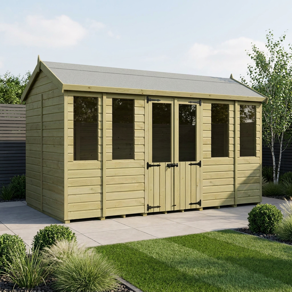 14 x 5 Apex Summer House