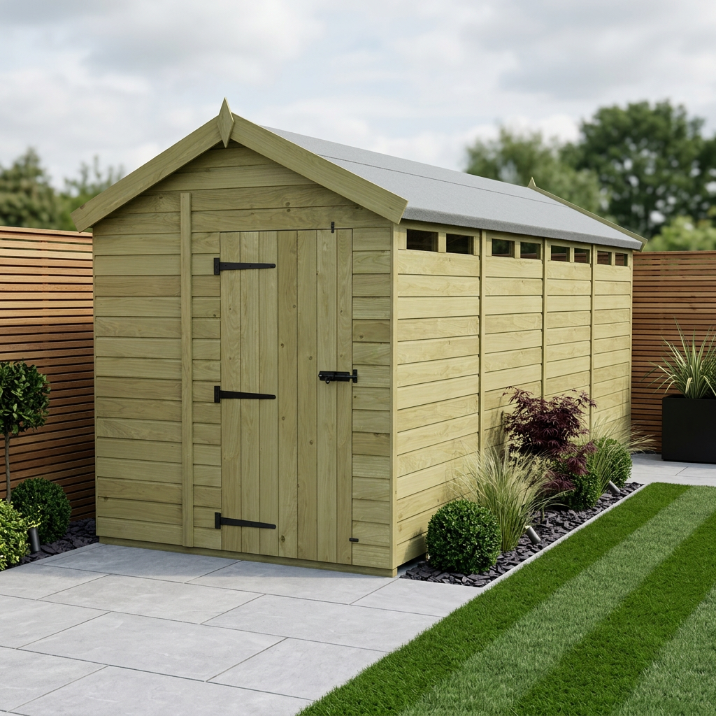 6 x 16 Apex Security Shed