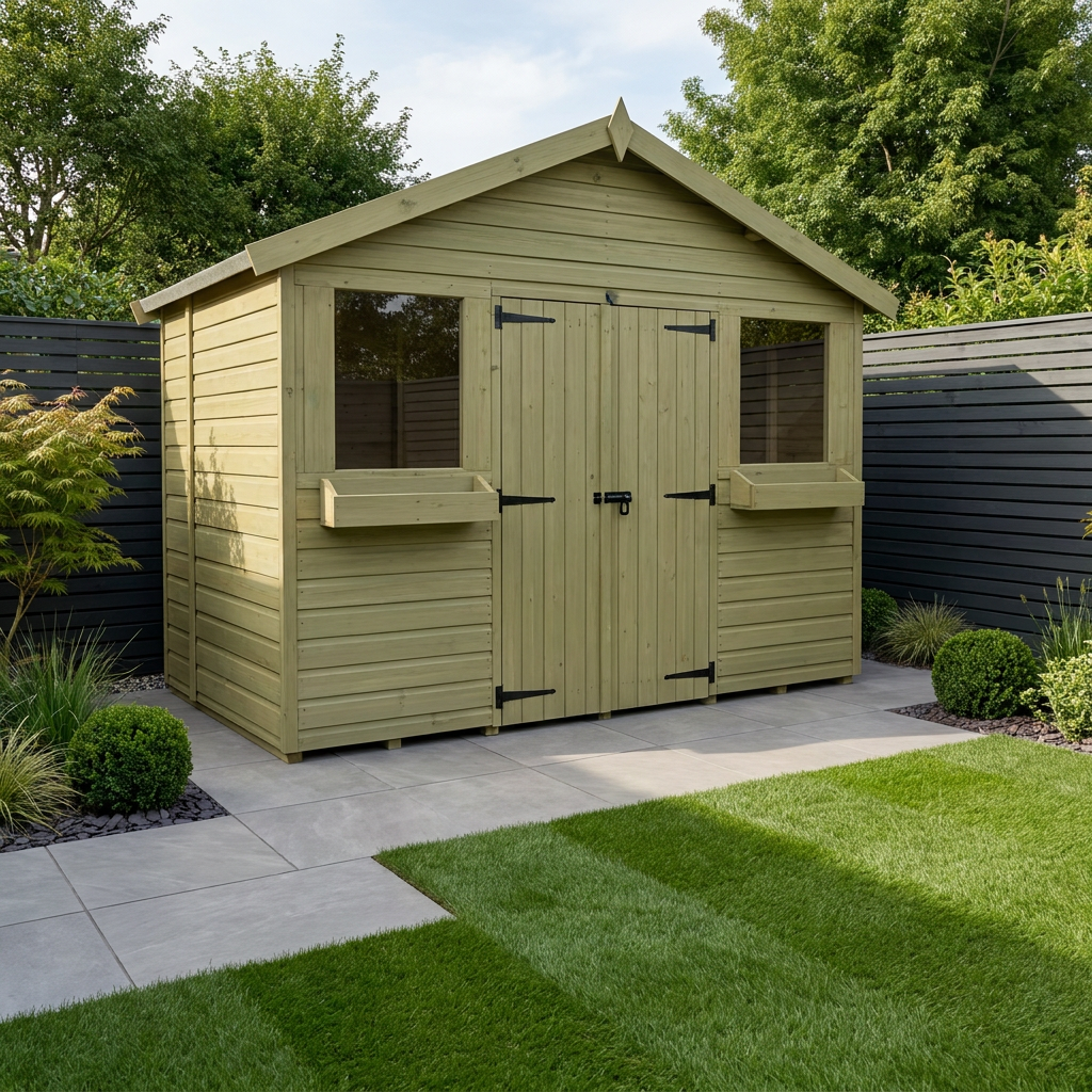 12 x 6 Apex Summer Shed