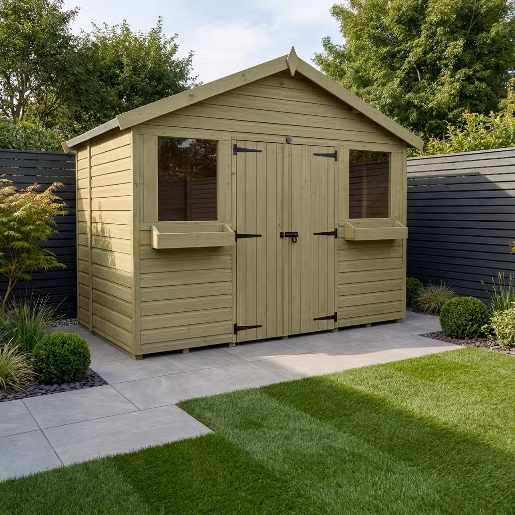12 x 6 Apex Summer Shed