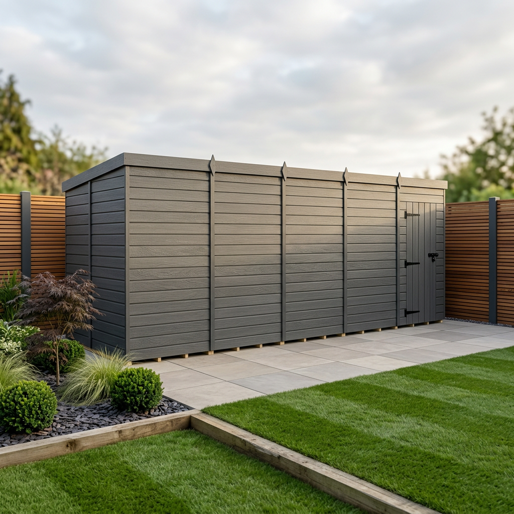 20 x 6 garden shed