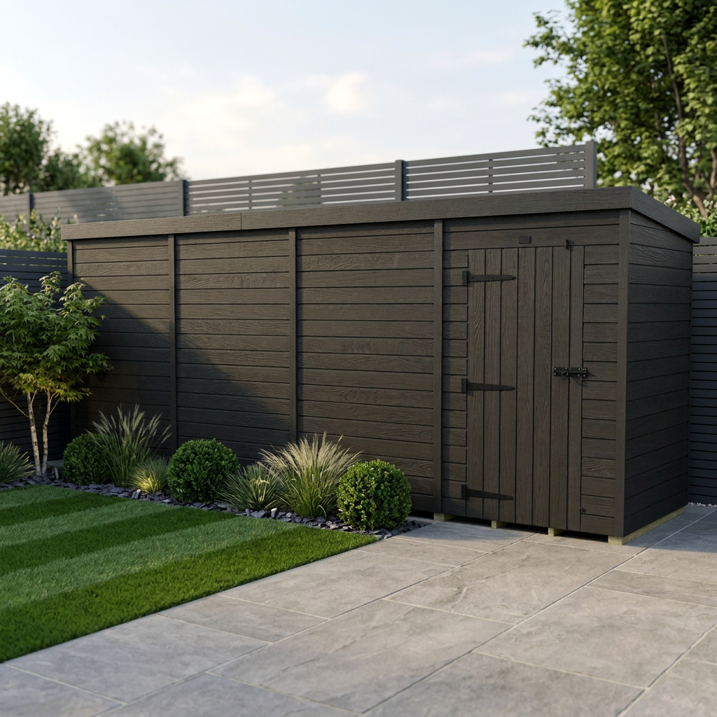 19 x 4 garden shed