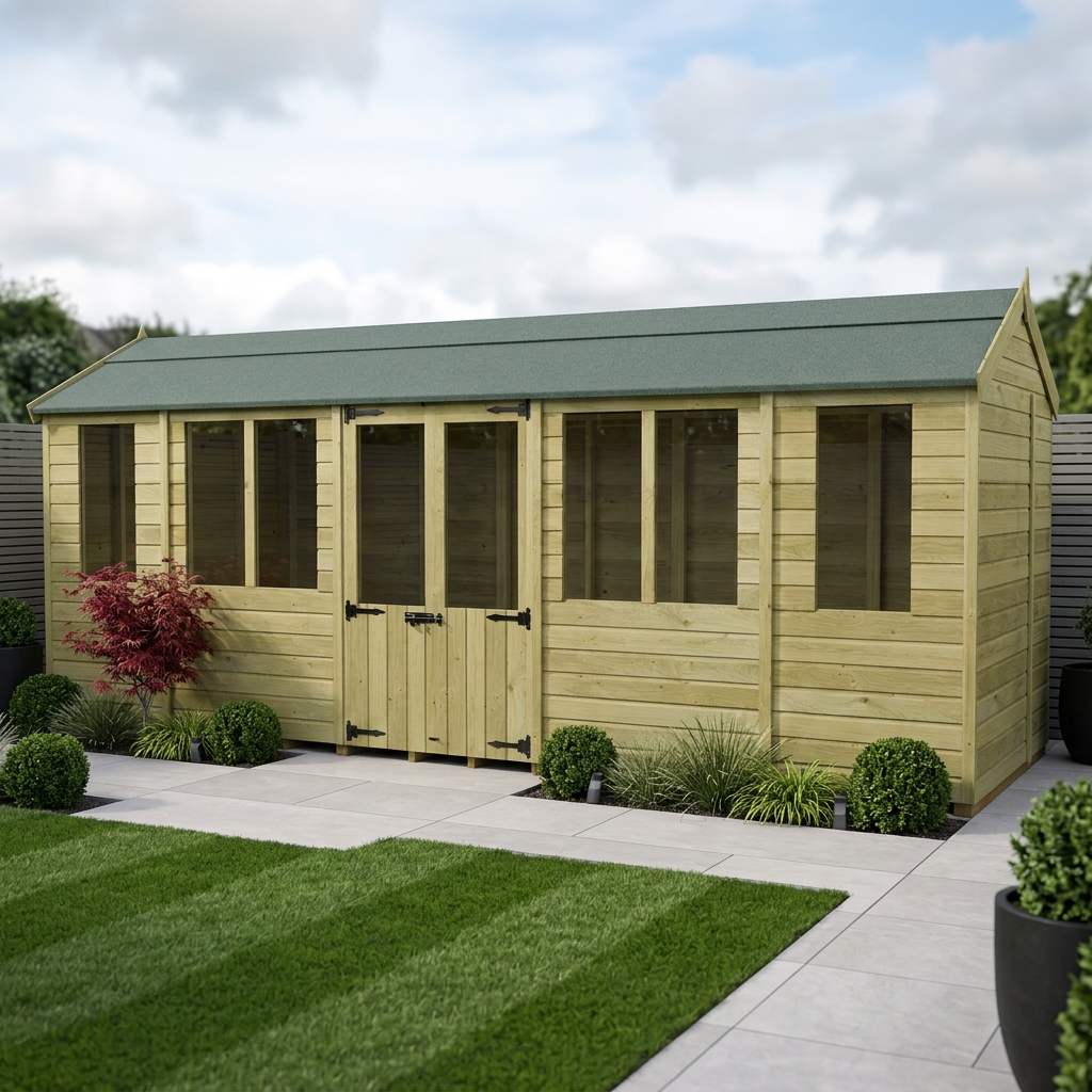 18 x 7 Apex Summer House