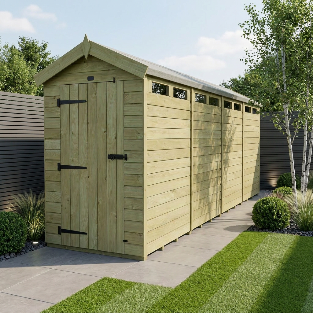 4 x 17 Apex Security Shed