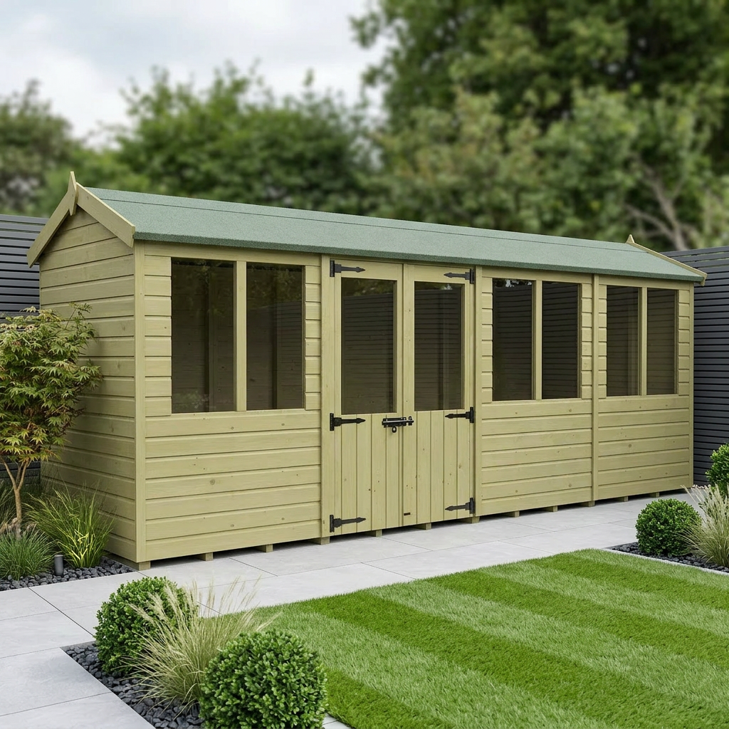 20 x 4 Apex Summer House