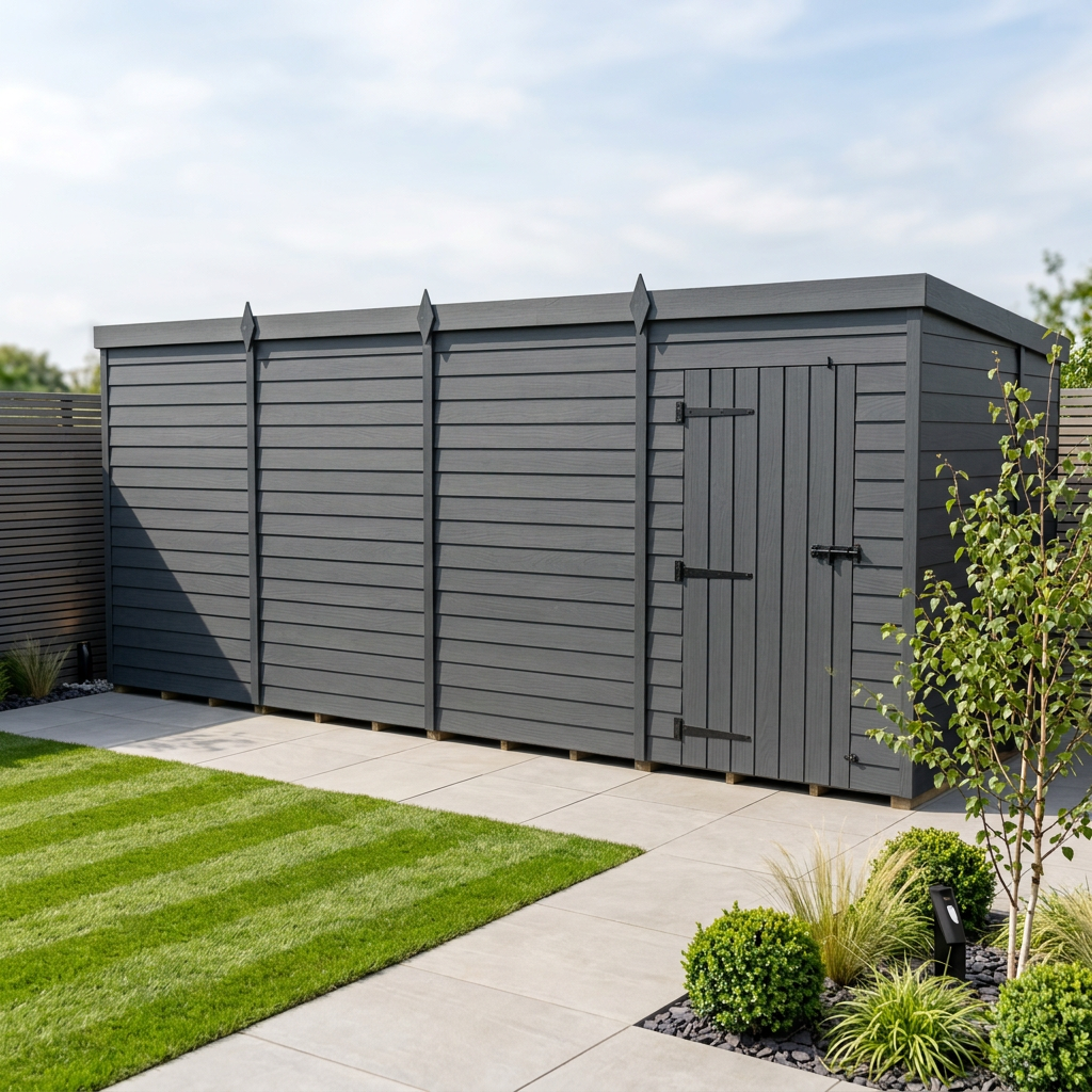 19 x 7 garden shed