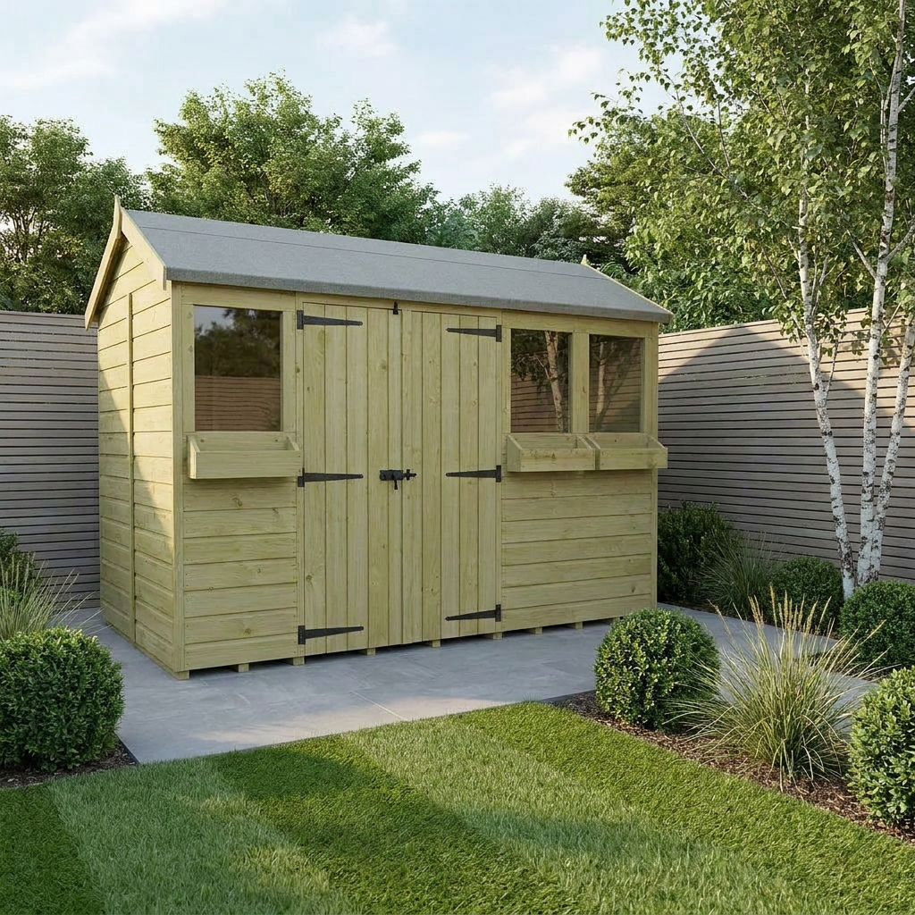 14 x 6 Apex Summer Shed