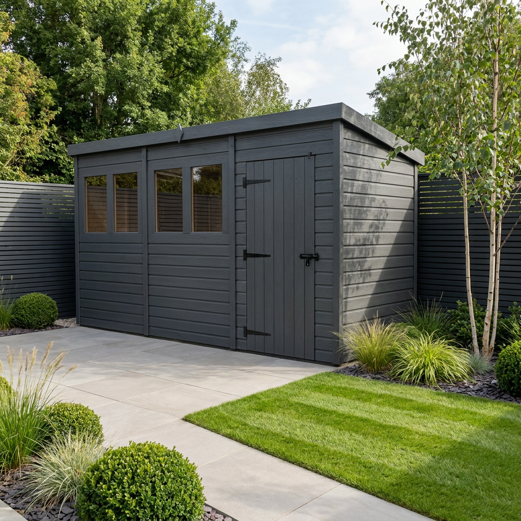 12 x 4 garden shed
