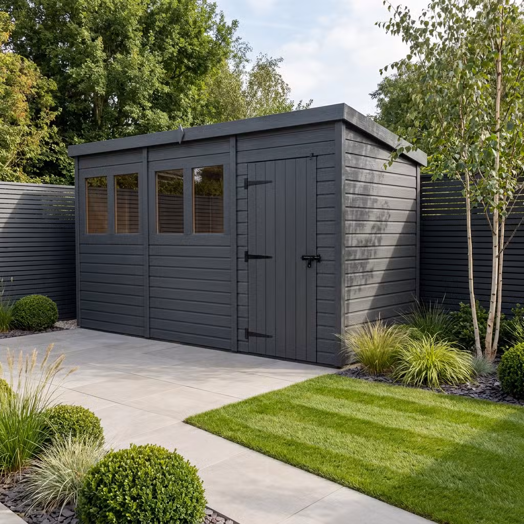 12 x 4 garden shed
