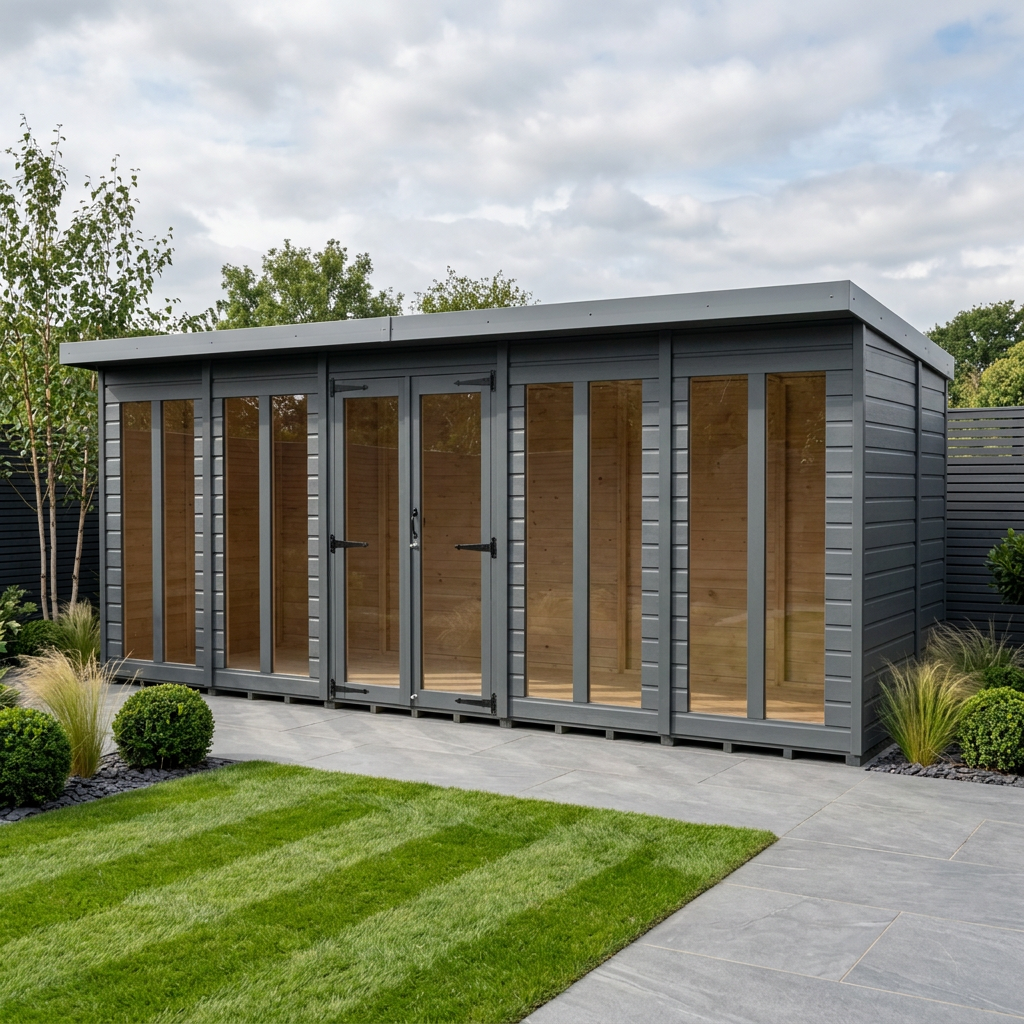 20 x 7 garden shed
