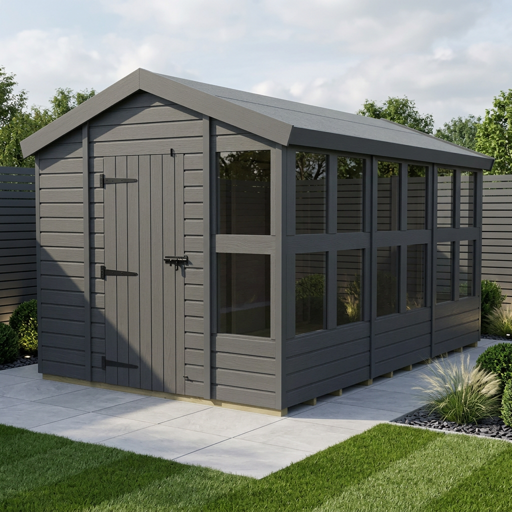 16x6 Composite Apex Potting Shed