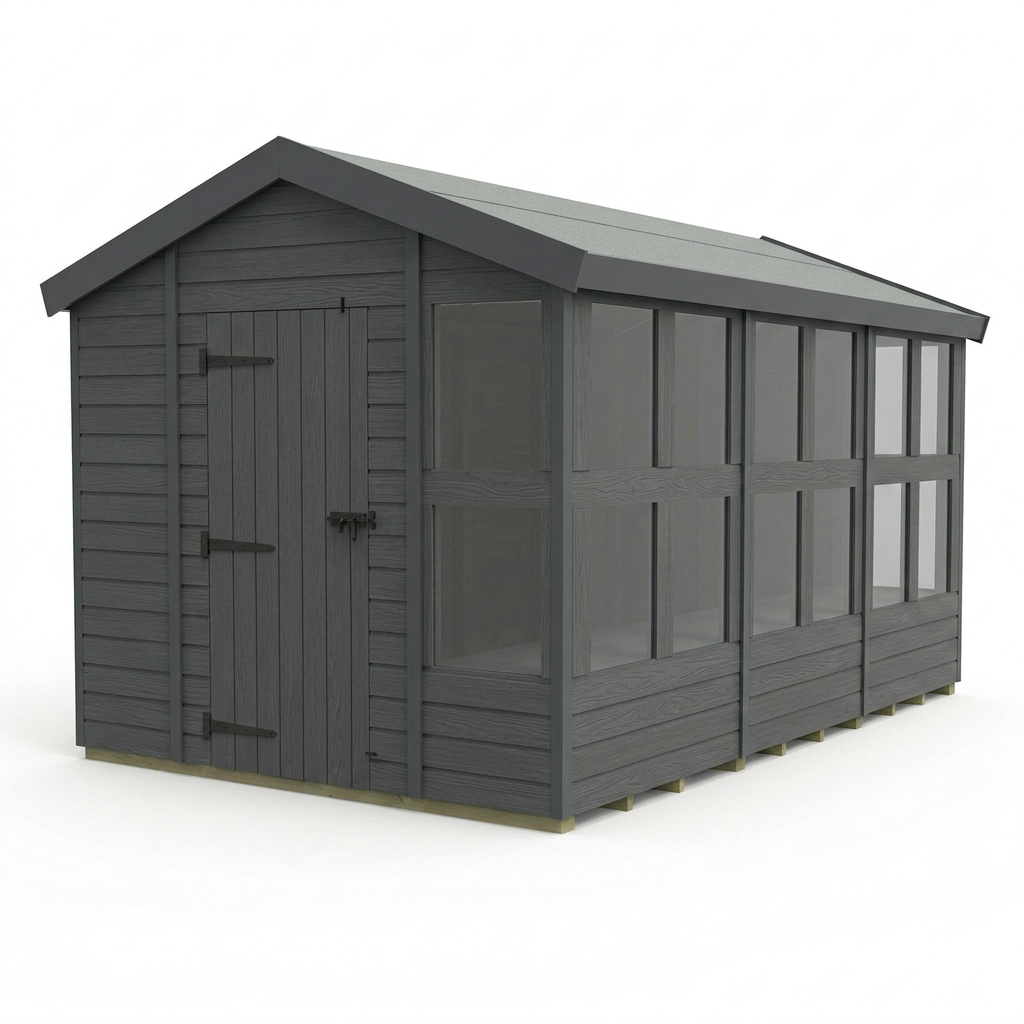 16x6 Composite Apex Potting Shed