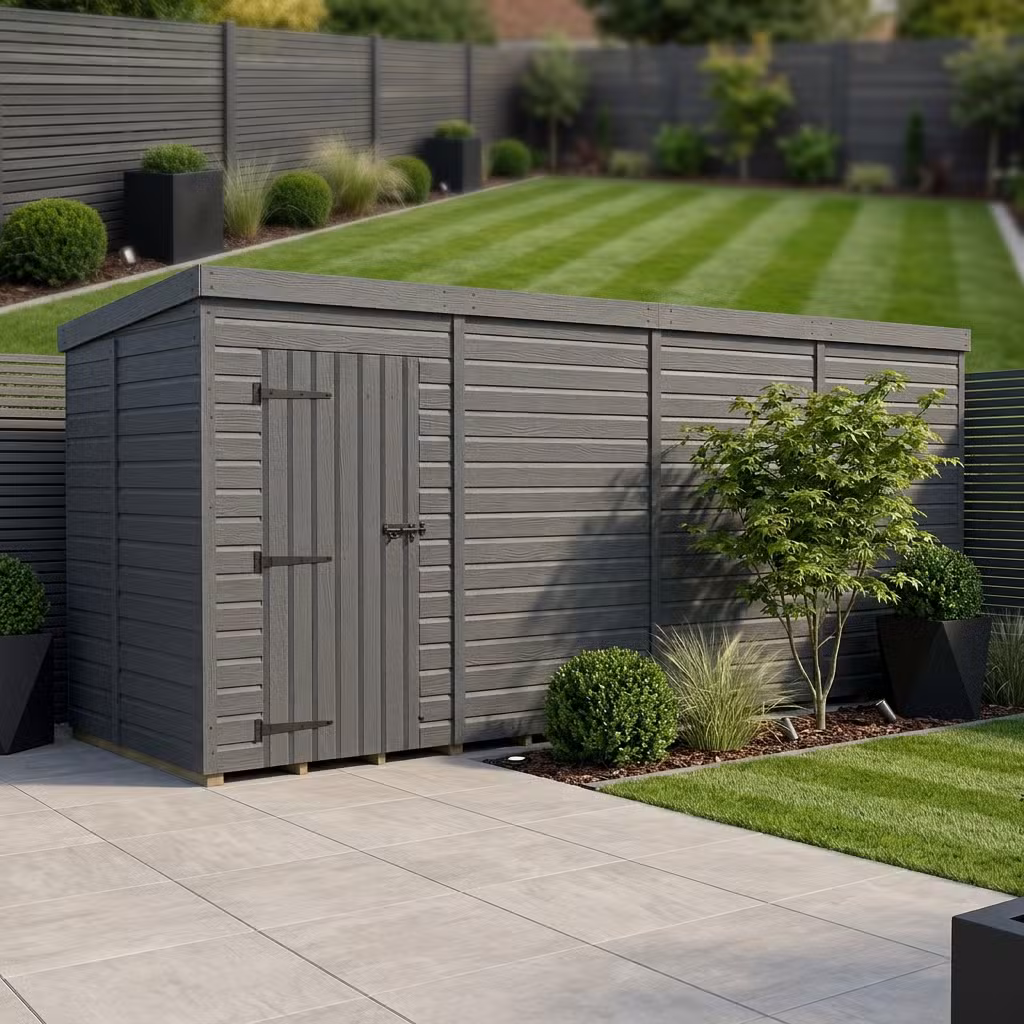 16 x 5 garden shed