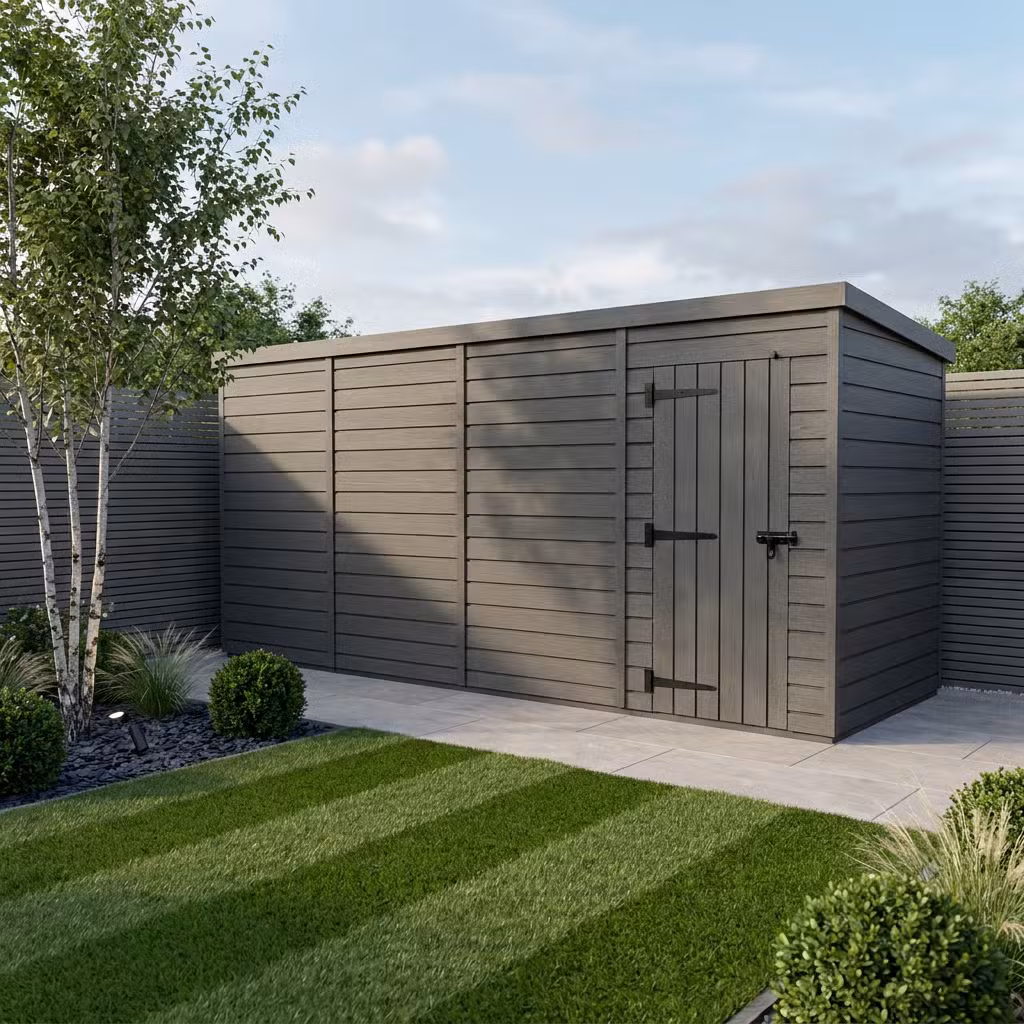 20 x 7 garden shed